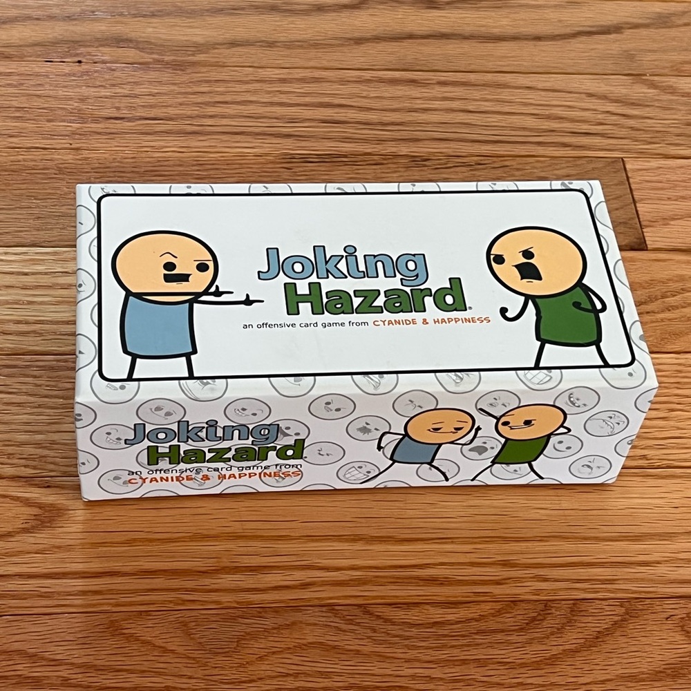 Joking Hazard Card Game by - White and Green